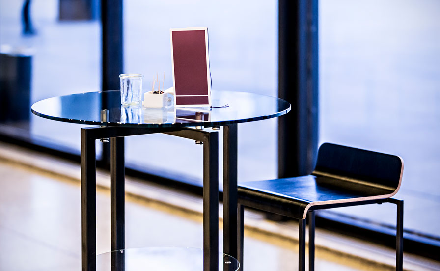 cocktail table with chairs