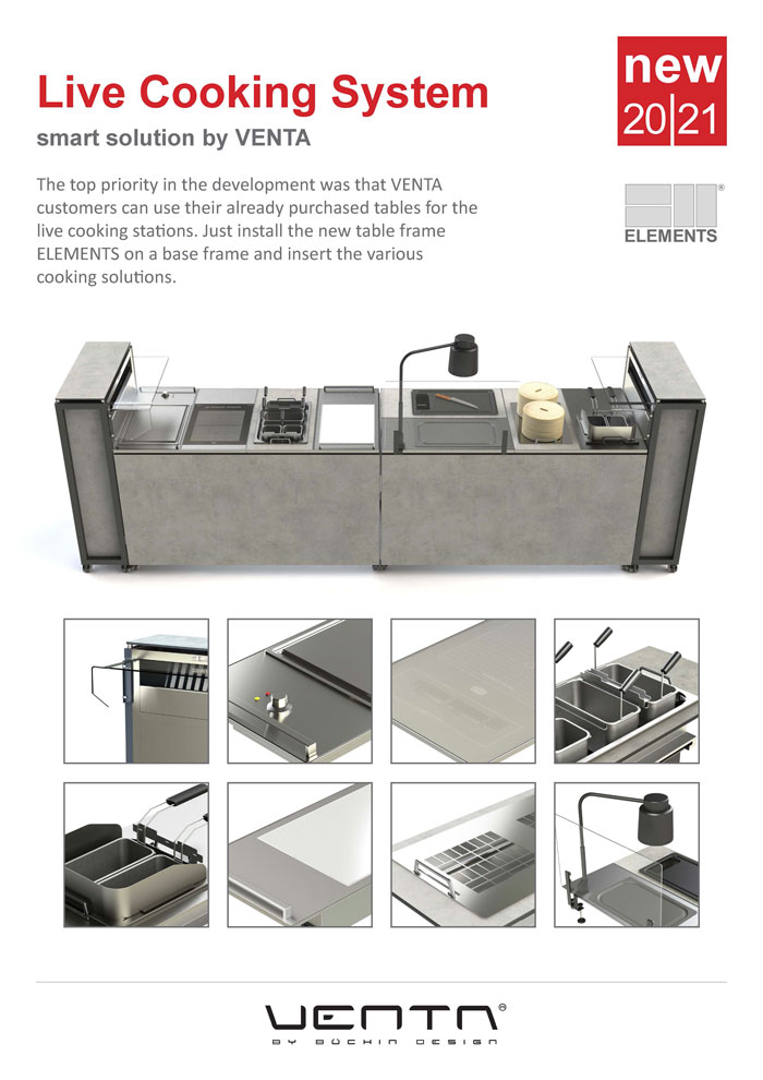ELEMENTS LIVE COOKING SYSTEM