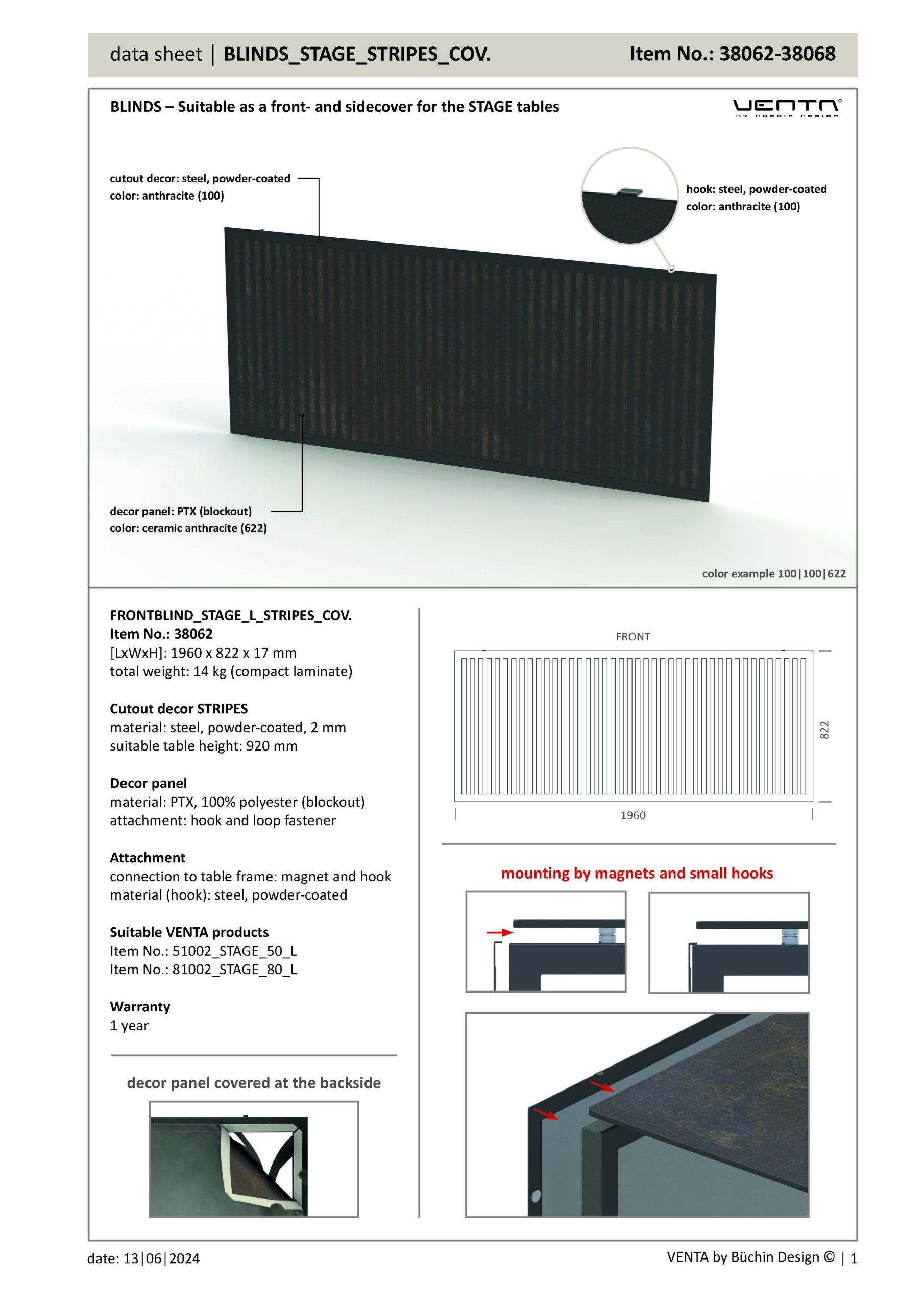 data sheet | BLINDS_STAGE_STRIPES_COV.