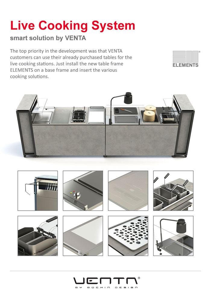 Ventadesign: Live Cooking System